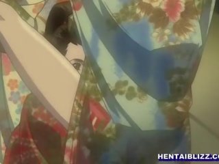 Japoniškas hentai merginos "groupsex" iki getas anime