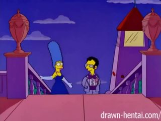 Simpsons রচনা সিনেমা - marge এবং artie afterparty
