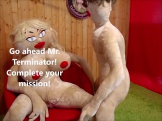Trágár film robot terminator -től a jövő baszik szex guminő -ban a segg